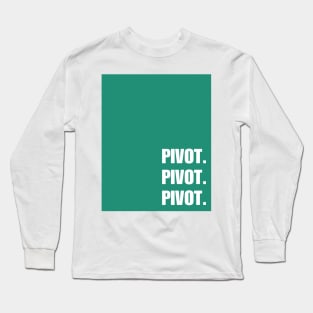 Green Pivot Long Sleeve T-Shirt